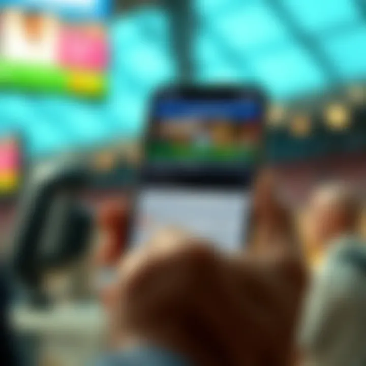User navigating secure payment methods on ZakaBet mobile platform
