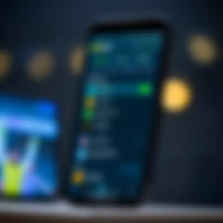 Smartphone displaying Zakabet mobile app home screen with betting options and navigation menu