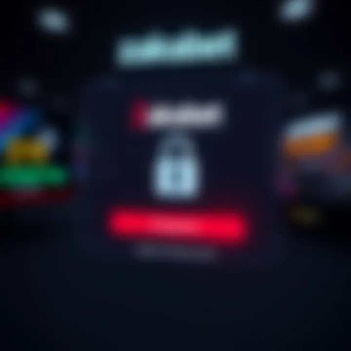 Secure login page with encrypted connection for online betting account