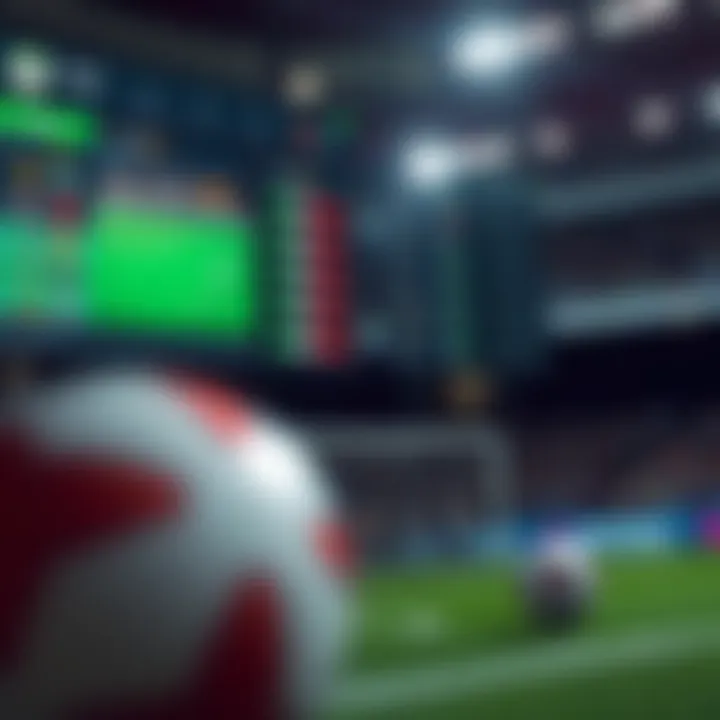 User interface of Zakabet SoccerOnline showcasing live football betting options