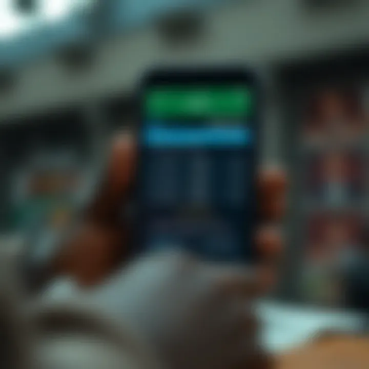 Mobile phone displaying USSD code interface for betting on Nigerian networks