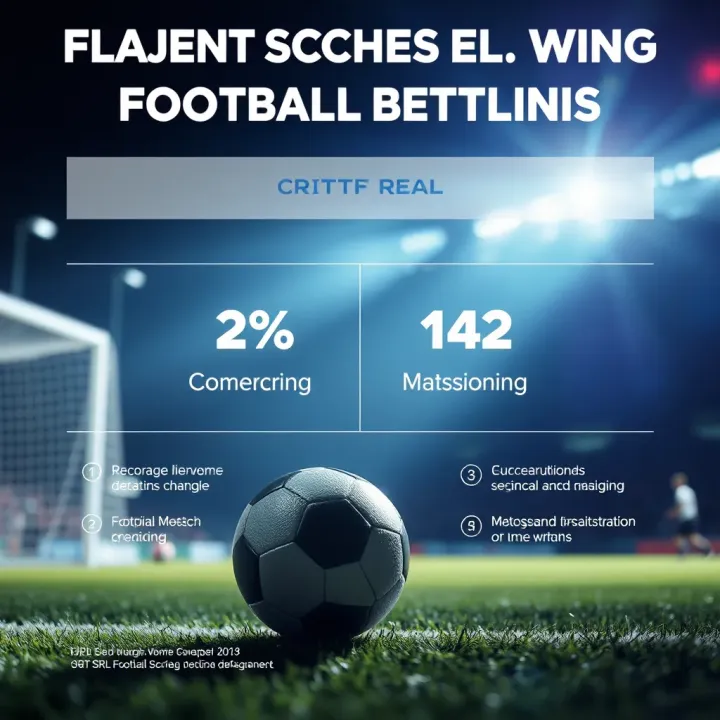 Graphic representation of key factors influencing football match outcomes and betting decisions