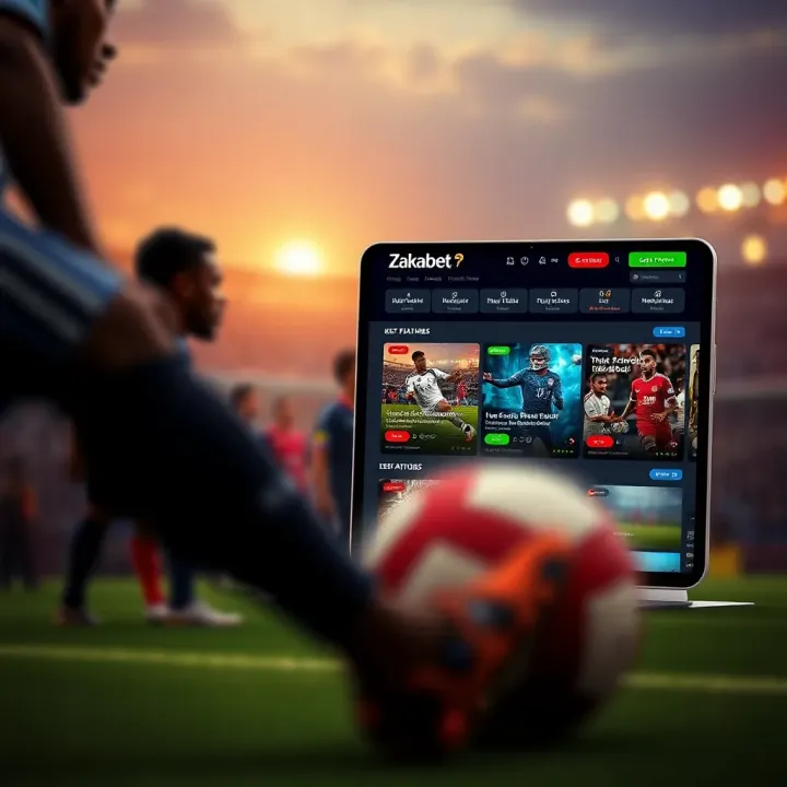 Exploring Key Features of Zakabet Pro for Nigerian Users User-friendly navigation showing key features of Zakabet Pro tailored for Nigerian bettors