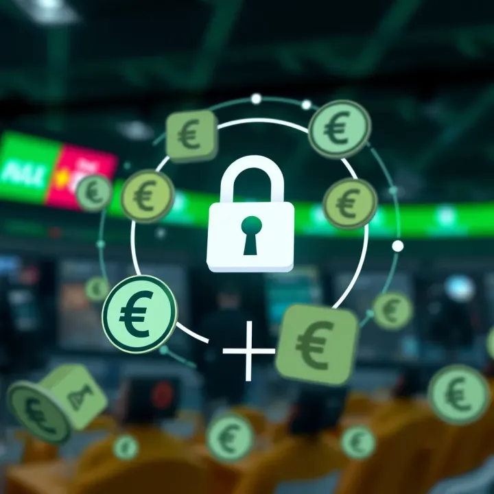 Illustration of secure online payment systems with Nigerian currency symbols