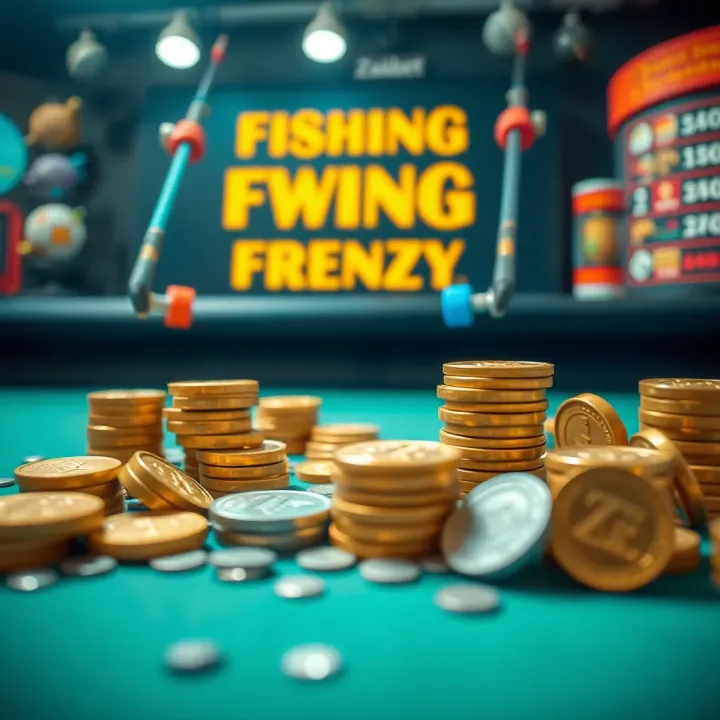 Illustration of strategic betting tips with coins and fishing rods emphasizing maximizing wins