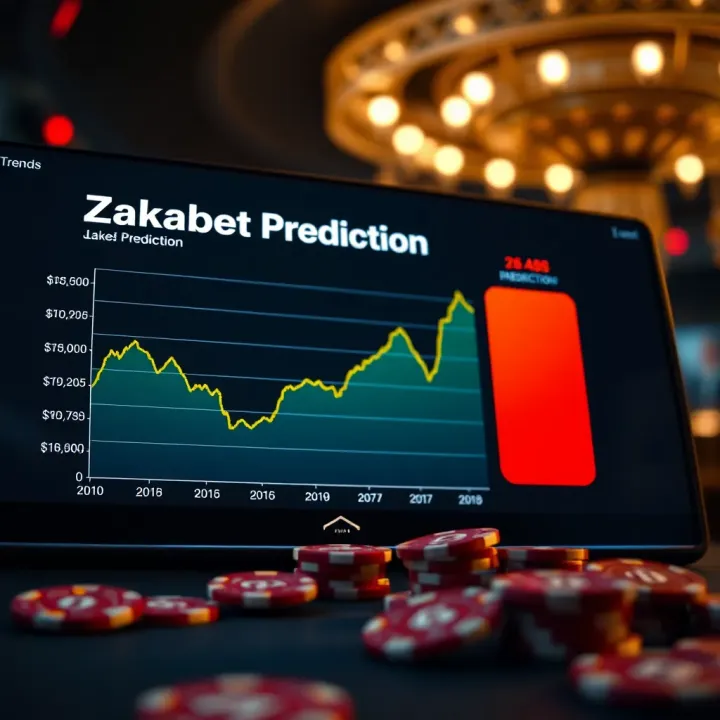 Graph illustrating jackpot payout trends and prediction accuracy